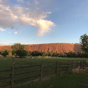 Zion On The Green - Bell Tent Deck