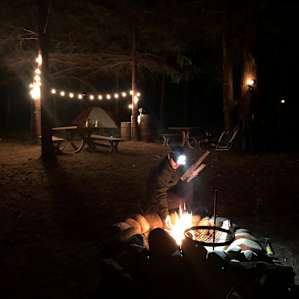 Tending to the fire