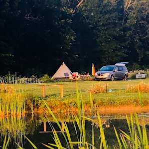 Grins & Pickin's CampFarm - tents