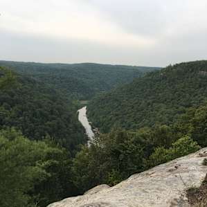 View from top of Overlook Trail