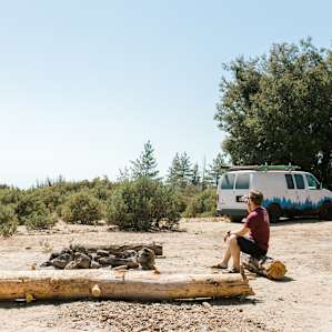 Enjoying a sunny end of summer afternoon on the mountain.