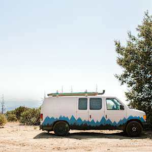 Plenty of room for multiple guests - we saw this cool van already parked upon arrival!