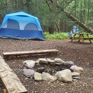Our camp all set up
