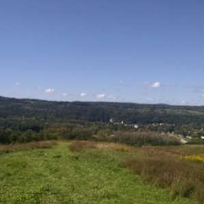 View from campsite 3 (camera on phone does not do it justice)