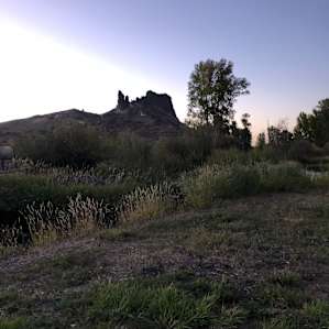 View from the campsite