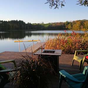 Sunset Shore Cabin on Private Lake