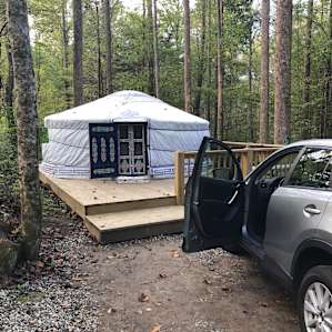 Glamping in the Smoky Mountains