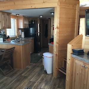 So spacious! The high ceilings give the space a nice open feel.