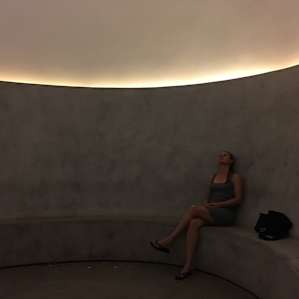 The Turrell Skyspace in the Scottsdale Museum of Contemporary Art.