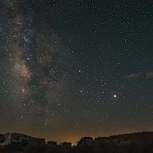 Milky Way view from our campsite at Chaco Culture NHP and IDSP.