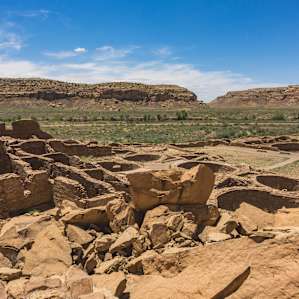 Chacoan pueblo remains