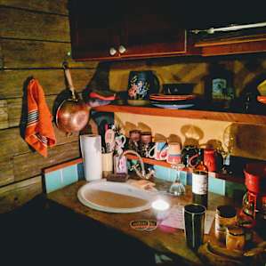 The kitchen has everything you need