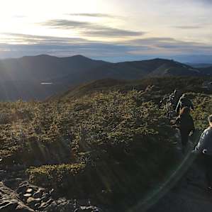 On the Franconia Ridge Loop Trail!