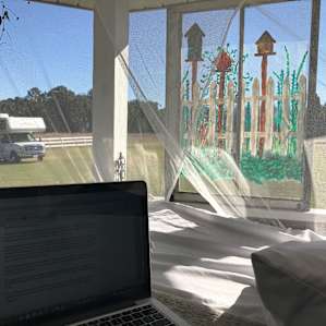 Where I wrote and napped a bit