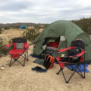 Terlingua ghost town camping!