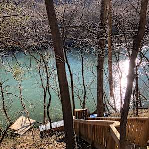 The river