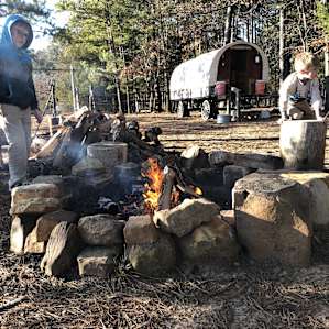 Old Covered Wagon Camp