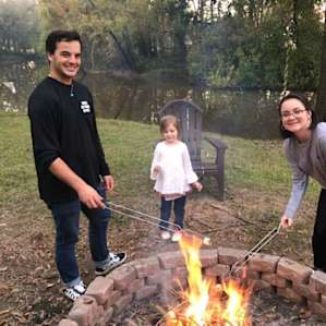 Firepit great for s’mores