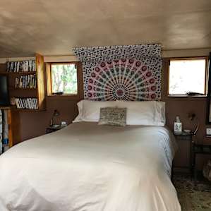 Soft, comfy bed with warm covers