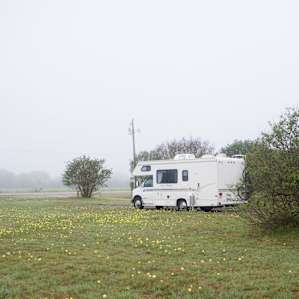 Perfect paved site for our rv