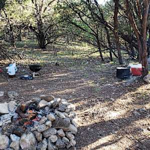Secluded Lago Vista Tent Camping