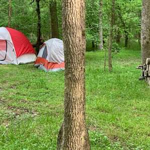 Camping at Pea Ridge