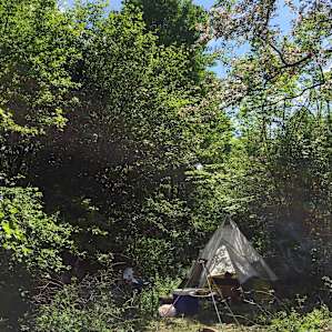Great isolated spots available if you’re willing to trek through some woods.