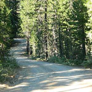 Graded Dirt Road access