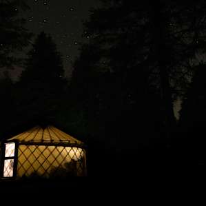 Yurt in the Pines