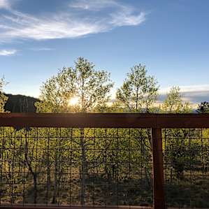 View from the deck.
