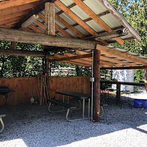 Other side of covered kitchen area