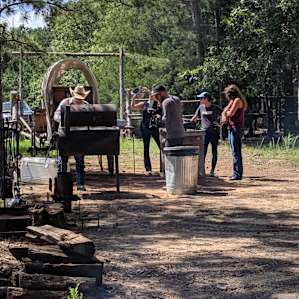 Old Covered Wagon Camp