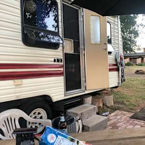 Outside of RV