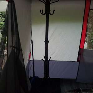 Glamping at the base of Mt Mitchell