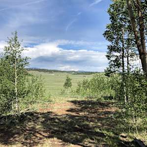 View from the side of the trailer