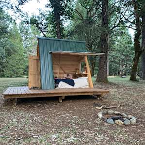 Sun Tiny A-Frame Cabin