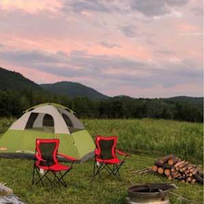 Sunset at Coy Mountain Camp