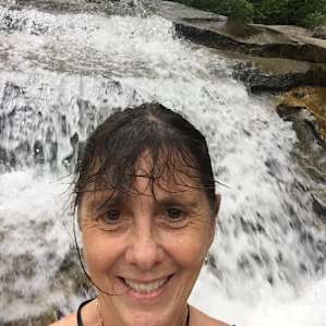 Sparkling waterfalls