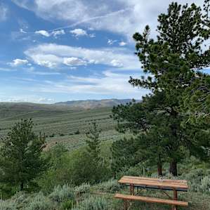 View from the cabin