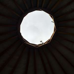 Admittedly a poor quality photo, but the skylight was wonderful; especially on a clear, starry night.