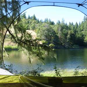 Actual view from the tent