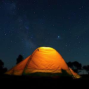 Site #1 is the perfect place to look at the stars