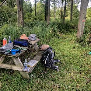 Plenty of space to setup