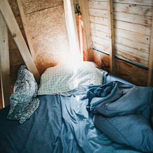 This is definitely a camping experience, so be prepared for that. This side door opens up I believe.