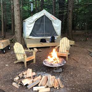 SnugLife Heated Riverfront Campsite