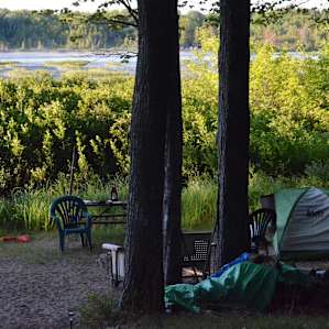 Our campsite