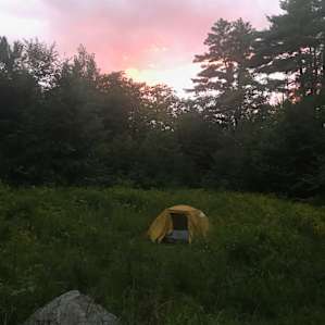 Nice peaceful spot at the campsite