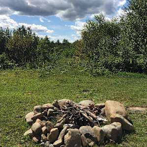 Fire pit (before we disassembled it)