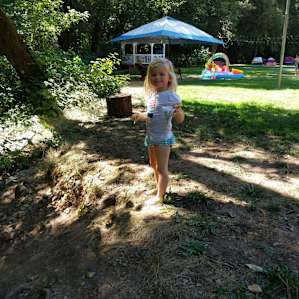 Snow cones at the gazebo!