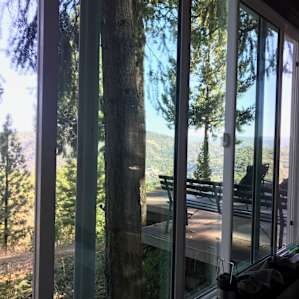 The view from bed! It doesn't get better than this.